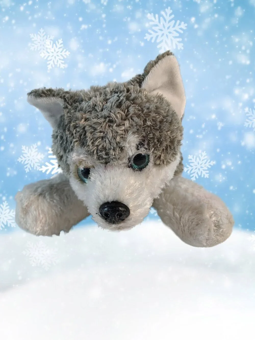 Very Rare Aurora Wolf Pup Plushie Manufactured Jan 2020